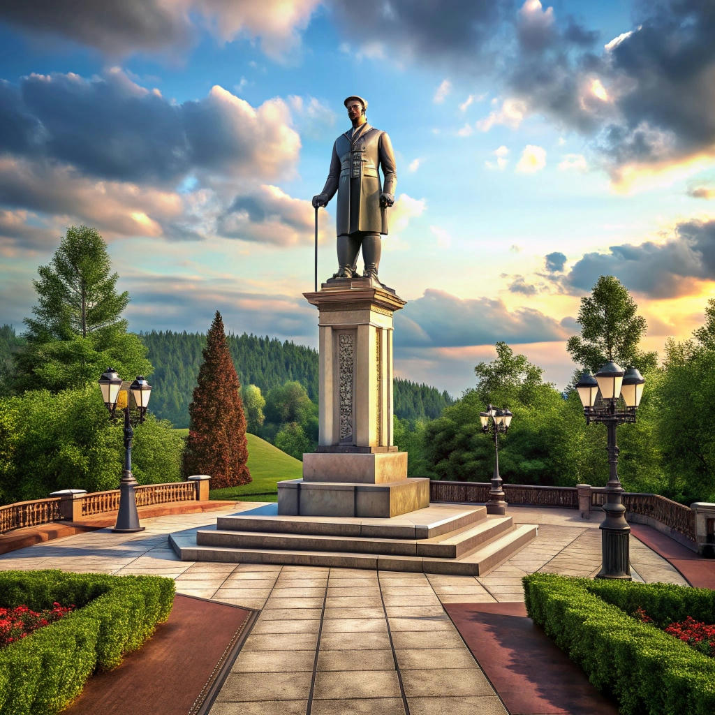 Памятник Лермонтову 